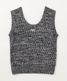 GRACE CONTINENTAL ネップツイードニットノースリーブ