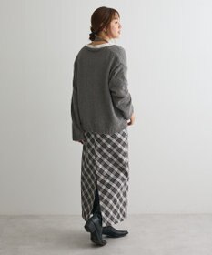 CRAFT STANDARD BOUTIQUE ファンシーヤーンVネックプルオーバー