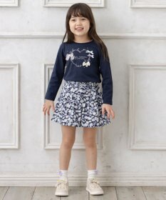 ANY KIDS 総柄フリル キュロット