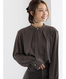 Te chichi パターンアソートボウタイブラウス