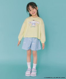 ANY KIDS 【シナモロール×ANY KIDS】アップリケ 長袖Tシャツ