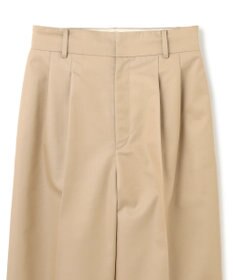 uncrave チノギャバジン ベーシックトラウザー