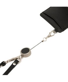 CLATHAS ワッフル リール付きパスケース