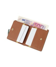 genten ミネルヴァ2 二つ折り財布内Lファスナー