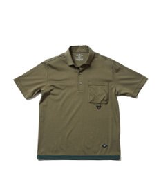 JOSEPH ABBOUD MOUNTAIN 【UNISEX】ASHA_OG_OGリップコンビ ポロシャツ