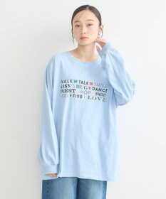 earth music&ecology いいことワードロゴＴシャツ