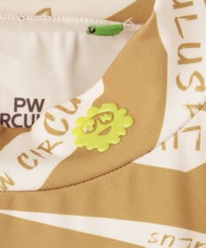 PW CIRCULUS 【UVカット / 吸水速乾 / 伸縮性抜群】【MEN】ゼブラ柄モック T