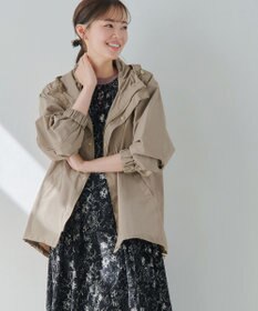 Tiaclasse 【新色追加・洗える】撥水ドロストマウンテンパーカー