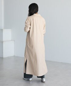 CRAFT STANDARD BOUTIQUE ストライプシャツワンピース