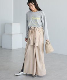 CRAFT STANDARD BOUTIQUE ストライプシャツワンピース