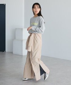 CRAFT STANDARD BOUTIQUE ストライプシャツワンピース