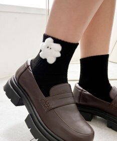 WEGO ぬいぐるみアンクルパイルソックス