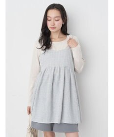 earth music&ecology ツイードキャミチュニック