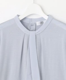 J.PRESS LADIES ウォッシャブルウールジャージー ボウタイ カットソー