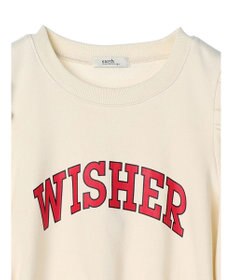 earth music&ecology ウラケロゴ短丈プルオーバー