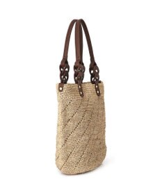 IBIZA ラフィア　セミショルダーバッグ