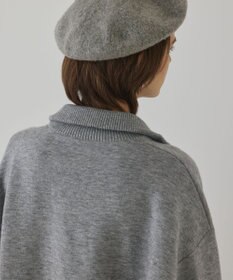 GRACE CONTINENTAL ハーフジップニットトップ