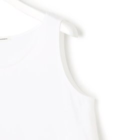 23区 【先行予約】ナチュラルコットンベア シアーペプラム タンクトップ