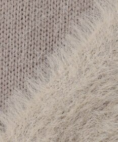 ANY SIS 【洗える】シャギーニット アウター