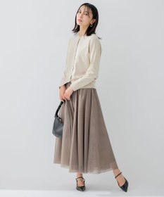 23区 【WEB限定/洗える】エアリーチュール スカート