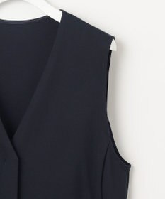 J.PRESS LADIES 【洗える】Hari-Puru jersey ジレ