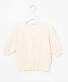 Feroux 【接触冷感・UVカット】ハーフスリーブ カーディガン