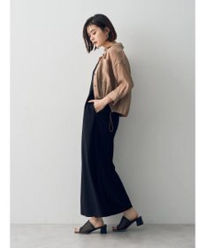 YECCA VECCA 【2点SET】シアーシャツ×Aラインキャミワンピース