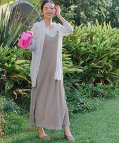 Tiaclasse ロングトッパーカーディガン