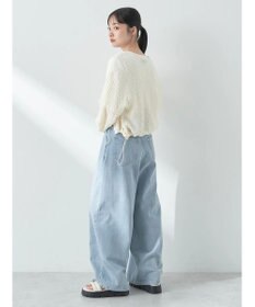 earth music&ecology ぽこぽこドロストカーディガン