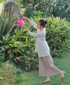 Tiaclasse ロングトッパーカーディガン