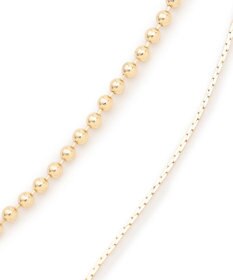 23区 【先行予約】3WAY メタルボール＆チェーン ネックレス