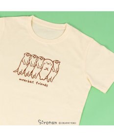Mother garden しろたん Tシャツ 半袖 販売店舗限定《ミーアキャット》ユニセックス