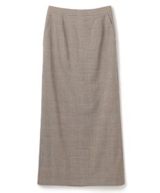 BEIGE， MER / グレンチェックスカート
