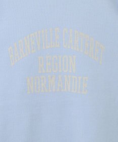 Green Parks 裏起毛配色ステッチロゴチュニック