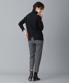 J.PRESS LADIES 【洗える】チェルビックチェック テーパード パンツ