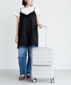 ACE BAGS & LUGGAGE Jewelna Rose ノクシエラ フロントポケット付 スーツケース 37L 機内持ち込み 09361 ジュエルナローズ