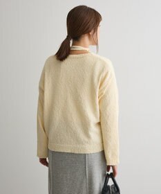 CRAFT STANDARD BOUTIQUE ファンシーヤーンVネックプルオーバー