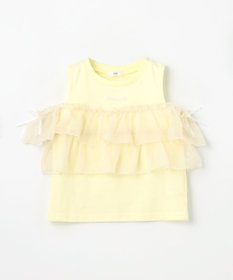 ANY KIDS 【新色追加】3WAY フリルドッキングTシャツ