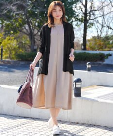 Tiaclasse ロングトッパーカーディガン