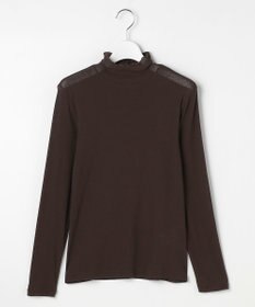 J.PRESS LADIES 【WEB限定】シアーストレッチフライス メローネック シアー カットソー