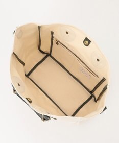 UNBILLION Otias 8号キャンバスシュリンクレザートートバッグ