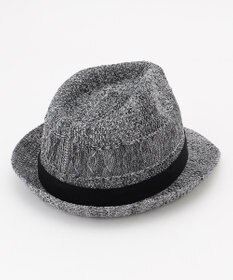 JOSEPH ABBOUD 【ウォッシャブル・バイカラー・紫外線対策】ウォッシャブルヘリンボーン ハット