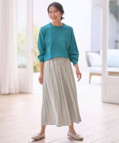 ANY 【ウエストゴム】リラックススカーチョ