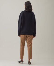 UNFILO MENS 【新色追加】スウェットライク クルーニット [24年秋冬商品]