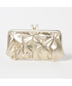 UNBILLION perche タックボンディングがま口長財布