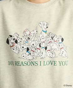 Green Parks １０１匹わんちゃん／プリント裏毛スウェット