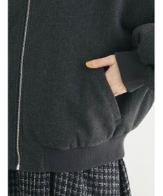 Green Parks ・ＥＬＥＮＣＡＲＥ　ＤＵＥ　ウールライクブルゾン