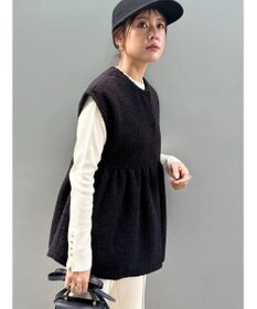 Green Parks フレア裏付きボアベスト