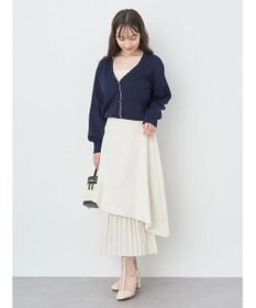 earth music&ecology ちびスカラップカーディガン