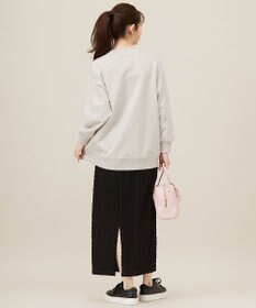 ANY SIS 【貴島明日香さんコラボ】ラメ裏毛猫トレーニャー